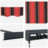 Tenda Retraktilna tenda Oranžna in Črna 400 × 300 cm, (5000206999) | Shoptok.si