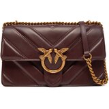 Pinko Ročna torba Love One Classic Light Dc PE 25 PLTT 104549 A26Z Bordo rdeča cene