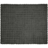  Lažni zec deka Tamno siva 220 x 240 cm Poliester | shoptok.hr