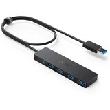 Anker Ultra Slim 4-port USB 3.0 hub črn Cene