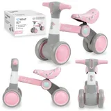 Dječji bicikl bez pedala Petito Bunny roza