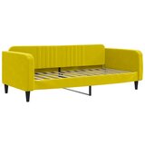  The Living Store Raztegljiva postelja rumena 100x200 cm žamet - Raztegljiv Kavč, (21449947) | Shoptok.si