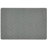 Zelena silikonska preproga Tiles, 33 x 48 cm