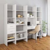 Ormarić Knjižna omara bela 60x35x180 cm iverna plošča, (20705968) | Shoptok.si