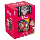 Disney Snjeguljica i sedam patuljaka poklon set šalica i čarape Grumpy | shoptok.hr