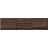 TV ormarić s LED rasvjetom Smeđi hrast 165 x 34 x 40 cm | shoptok.hr