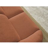 Bobochic Paris Oranžna sedežna garnitura iz tkanine bouclé 230 cm Tina – | Shoptok.si