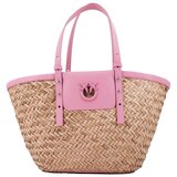 Pinko Torbe LOVE SUMMER BASKET Rožnata Cene