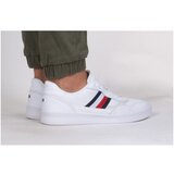 Tommy Hilfiger Nizke superge Court Cupsole Retro Lth Stripes Bela | Shoptok.si