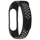  Pašček za uro xiaomi mi band 3 ali 4 - črno siv Cene