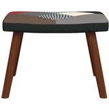 vidaXL stolica za ljuljanje s osloncem za noge patchwork od tkanine | shoptok.hr