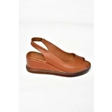 Fox Shoes S674307009 Camel Women's Sandal