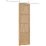  Klizna vrata ORKDAL Prirodna i bijela 61 x 198,5 cm | shoptok.hr