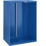 LISTA Prazno ohišje za predalnik, zunanje mere ŠxG 564 x 572 mm, višina 800 mm, svetlo modra | Shoptok.si