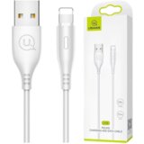 Usams KABEL U18 ZA LIGHTNING 2A FAST CHARGE 1M ZA IPHONE 12 13 14 BEL, (21980494) | Shoptok.si