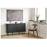 House Nordic Črn/temno rjav jedilni stol iz masivnega hrasta Lanuza – | Shoptok.si