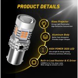 Auxito LED sijalice BA15S &#x17E;ute (amber) set od 2 komada BA15S-5KG26-Y2 | ePonuda.com