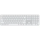 magic keyboard (2024) w touch id and numeric keypad international english white keys (mxk73z/a)