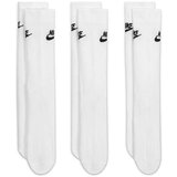 Nike Sportswear Everyday Essential Crew Socks 3-Pack White/ Black | Shoptok.si