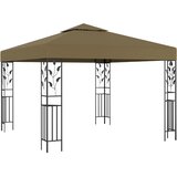  Sjenica 3 x 3 m smeđe-siva 180 g/m² | shoptok.hr