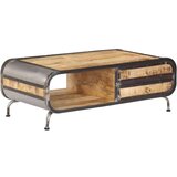  Klubska mizica 100x50x35 cm trden mangov les, (20715686) | Shoptok.si