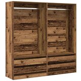  Ormar boja staro drvo 100 x 50 x 200 cm od konstruiranog drva | shoptok.hr