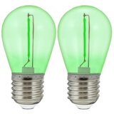  komplet 2x led sijalice party E27/0,3W/36V zelene | Eponuda.com