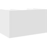 Organizator za stol bijeli 44,5 x 24 x 25 cm konstruirano drvo | shoptok.hr