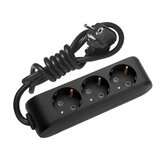 Panasonic Priklj.prenosna trostruka 3Mx3m 3x1,5mm2 16A 250V WLTB0433-2BL EU4 X-tendia crna | Eponuda.com