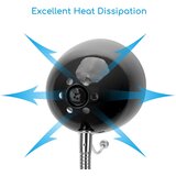 Aigostar Stona lampa sa stezaljkom 1xE27/11W/230V crna/hrom | Eponuda.com