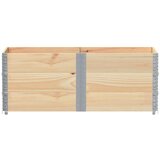 Okviri za palete 3 kom 150x50 cm od masivne borovine | shoptok.hr