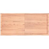 Stolna ploča svjetlosmeđa 140x60x(2-6) cm obrađena hrastovina | shoptok.hr