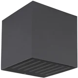Globo Vanjska zidna svjetiljka Illi (6 W, D x Š x V: 10 x 10 x 10 cm, Antracit, IP54)