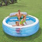 Intex Bazen s naslonom 229 x 218 x 79 cm/ 57190NP Cene