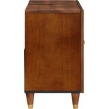 vidaXL Ormarić za umivaonik s policom s pohranom s vratima Smeđa 62 x 33 x 58 cm | shoptok.hr