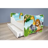 Happy Kitty dečiji krevet + fioka africa 140x70cm | ePonuda.com