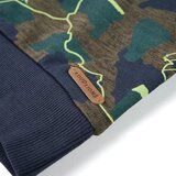 Dječja topla majica tamna kaki prošarana 140 | shoptok.hr