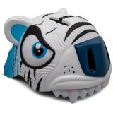  CrazySafety 3D dječja kaciga za bicikl tigar bijela | shoptok.hr