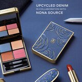 Guerlain Blooming Denim Ombres G paleta senčil za oči limitirana edicija 396 Denim Blossom 6 g | Shoptok.si