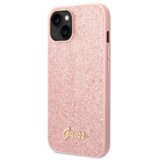 Guess gUHCP14MHGGSHP ovitek za iPhone 14 Plus 6.7 - roza z bleščicami | Shoptok.si