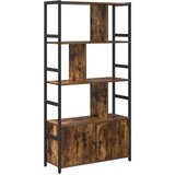  Polica Dimljeni hrast 80 x 30 x 155,5 cm Konstruirano drvo | Eponuda.com