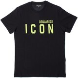 Dsquared Majice s kratkimi rokavi DQ1697D0-0MMDQ-90K Črna | Shoptok.si
