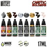 Green Stuff World Paint Set - Chaotic Soldiers | Set Akrilnih Boja x8 | Eponuda.com