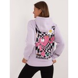 Sublevel Sweatshirt-D10600T02420I-light purple | Shoptok.si