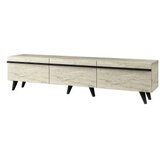 Hanah home tv polica amsterdam style travertine black