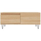 vidaXL Stolić za kavu boja hrasta 90x50x36 5 cm konstruirano drvo | shoptok.hr