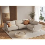 Micadoni Bež kotna sedežna garnitura (desni kot/z ležalnikom) Naomi – | Shoptok.si