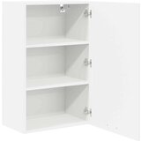 vidaXL Viseča omarica Riga Bela 50 x 31 x 80 cm Konstruiran les | Shoptok.si