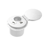 Gtv ugradna utičnica Ø80 mm sa bežičnim punjačem | Eponuda.ba