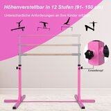  Gimnastička šipka, Gimnastičke šipke s podesivom visinom i šipkom za snagu Plava/Ljubičasta/Ružičasta | shoptok.hr